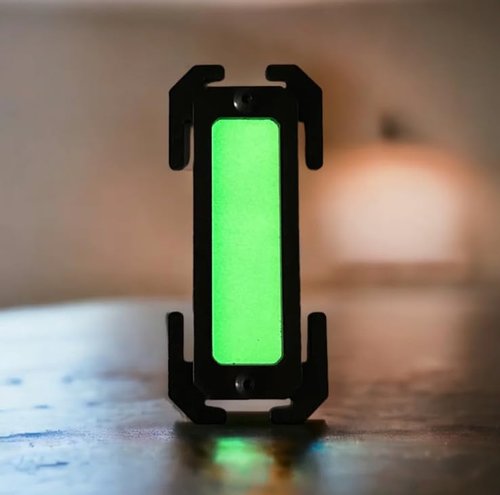 ONE Shear® Glow in The Dark MOLLE Emergency Identifier – Tactical 1 inch Web Gear Attachment for Outdoors, First Responders & EDC 2 Pack