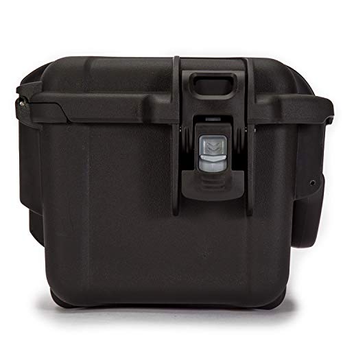 Nanuk 908 Waterproof Hard Case for Gun Ammo w/White Target Logo - Black