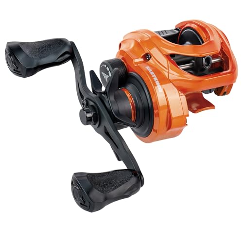 Baitcasting Fishing Reel - Right Shiny Orange 7.3:1 Gear Ratio Lightweight