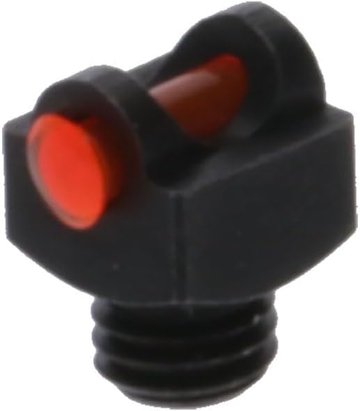 TruGlo Low-Profile All-Metal Construction Starbrite Deluxe Fiber Optic Shotgun Replacement Bead, Red or Green