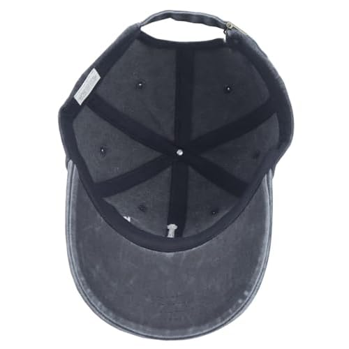 KKMKSHHG Guitar Baseball Cap for Men Women, Embroidered Adjustable Cotton Musician Hat