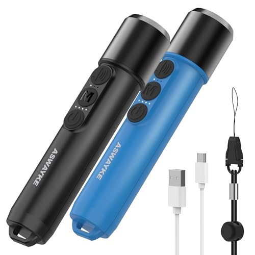 Aswayke Black Rechargeable Electronic Whistle Set - 125dB, 4-Level Volume, Waterproof, Type-C Charging