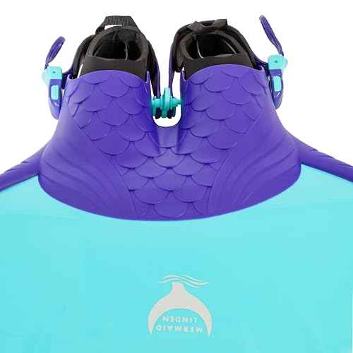Mermaid Linden Adult Monofin - Ultramarine Purple