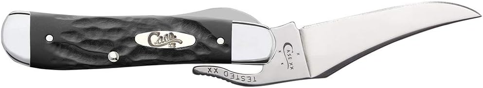 Case WR XX Pocket Knife Burnt 6.5 Bonestag Russlock Item #65303 - (6.51953L SS) - Length Closed: 4 1/4 Inches