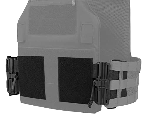 Black Quick Release Cummerbund Kit for Plate Carriers MOLLE Compatible