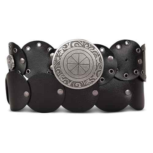 Lucky Brand Women's Western-Inspired Leather Belt | Classic | American Heritage | Casual | Vintage | Cowboy
