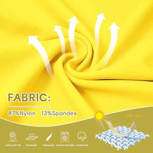 American Trends Kids Rash Guard: UPF 50+ Sun Protection Rashguard for Outdoor Athletic - Long Sleeve Sun Shirts 2-9T