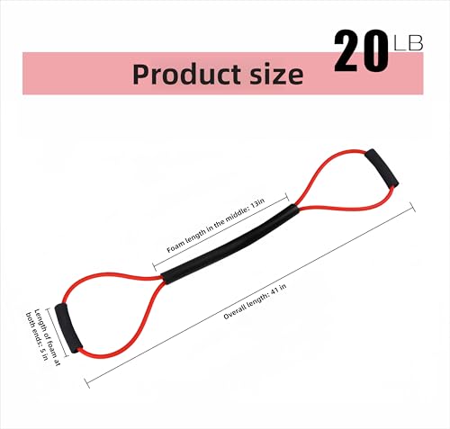 Sansenwanwo Red Boxing Resistance Bands for Speed Strength MMA Martial Arts Training