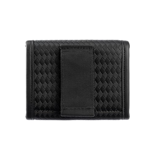 Duty Belt Glove Pouch - Basket Weave 1 Piece Latex Disposable Glove Holder for Police Firefighter EMS