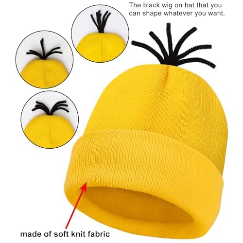 5 PCS Halloween Costume for Kids Girls,Goggles/Beanie/Tutu Skirt/Suspenders/Gloves Halloween Costume Accessories