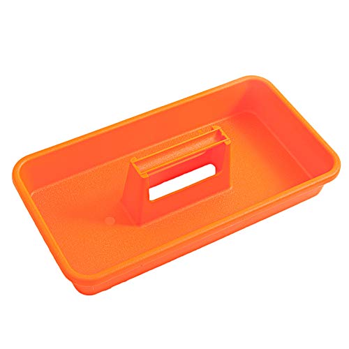 Marine Dry Box 14 Inch - Water Resistant with O-Ring Seal & Lift-Out Tray - Orange