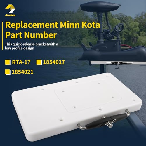 Trolling Motor Quick Release Mount Bracket for Minn Kota Ulterra Terrova PowerDrive