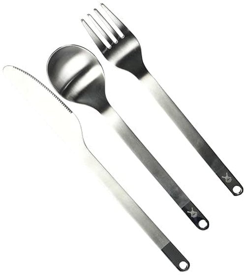 Hydro Flask Flatware Set Stainless Pouch Black