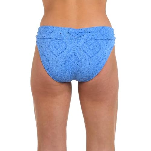 La Blanca Womens Shirred Band Hipster Swimsuit Bottom