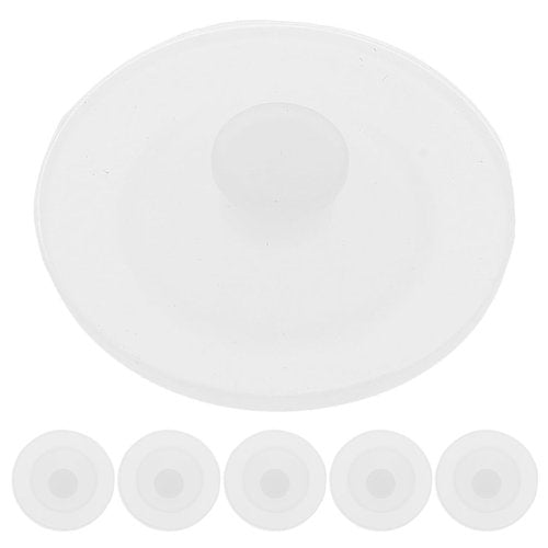PRETYZOOM 6pcs Silicone Spill Bottle Caps Reusable for Belly Water Bottles Easy to Clean and Maintain -leak for Travel and Daily Use