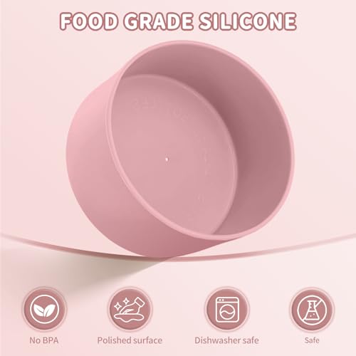2pcs Silicone Boot for Owala FreeSip Twist 24oz Water Bottle - Angle Cake Food Variation