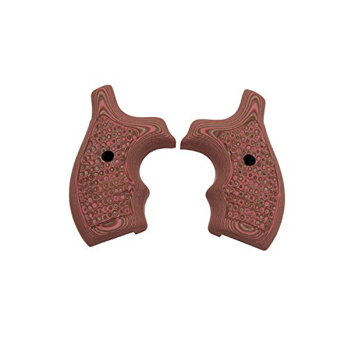 Hogue S&W J Frame Round Butt Grip (Bantam Piranha G-10 G-Mascus)