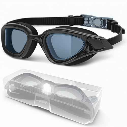 Swimming goggles, Anti Fog & UV Swim Goggles, Clear Pool Swim Goggles, Leak-proof Swimming Goggle for Adult Men Women