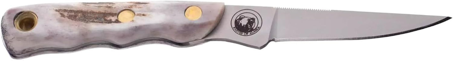 Knives Of Alaska Jaeger Boning Knife - Stag