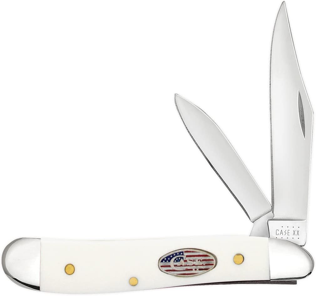 Case WR XX Pocket Knife Orange Synthetic Peanut Item #80504 - (4220 SS) - Length Closed: 2 7/8 Inches