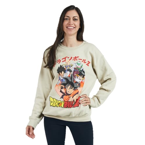 Dragon Ball Z Reversible Crew Neck Sweatshirt for Fans - Hero & Dragon Ball Design
