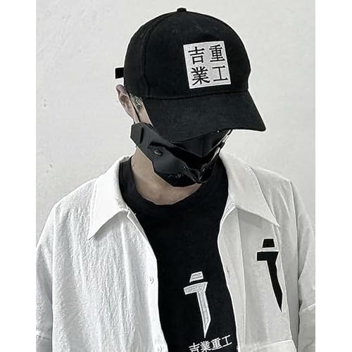 Niepce Inc Japanese Streetwear Techwear Embroidered Men¡¯s Baseball Cap
