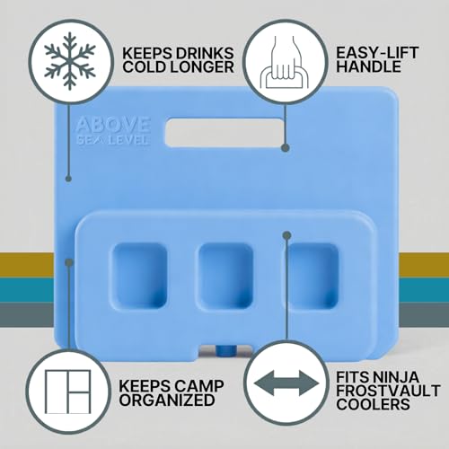 Ice Pack Divider for Ninja FrostVault Coolers - Fits 30, 42, 45, 50, 65 Qt.