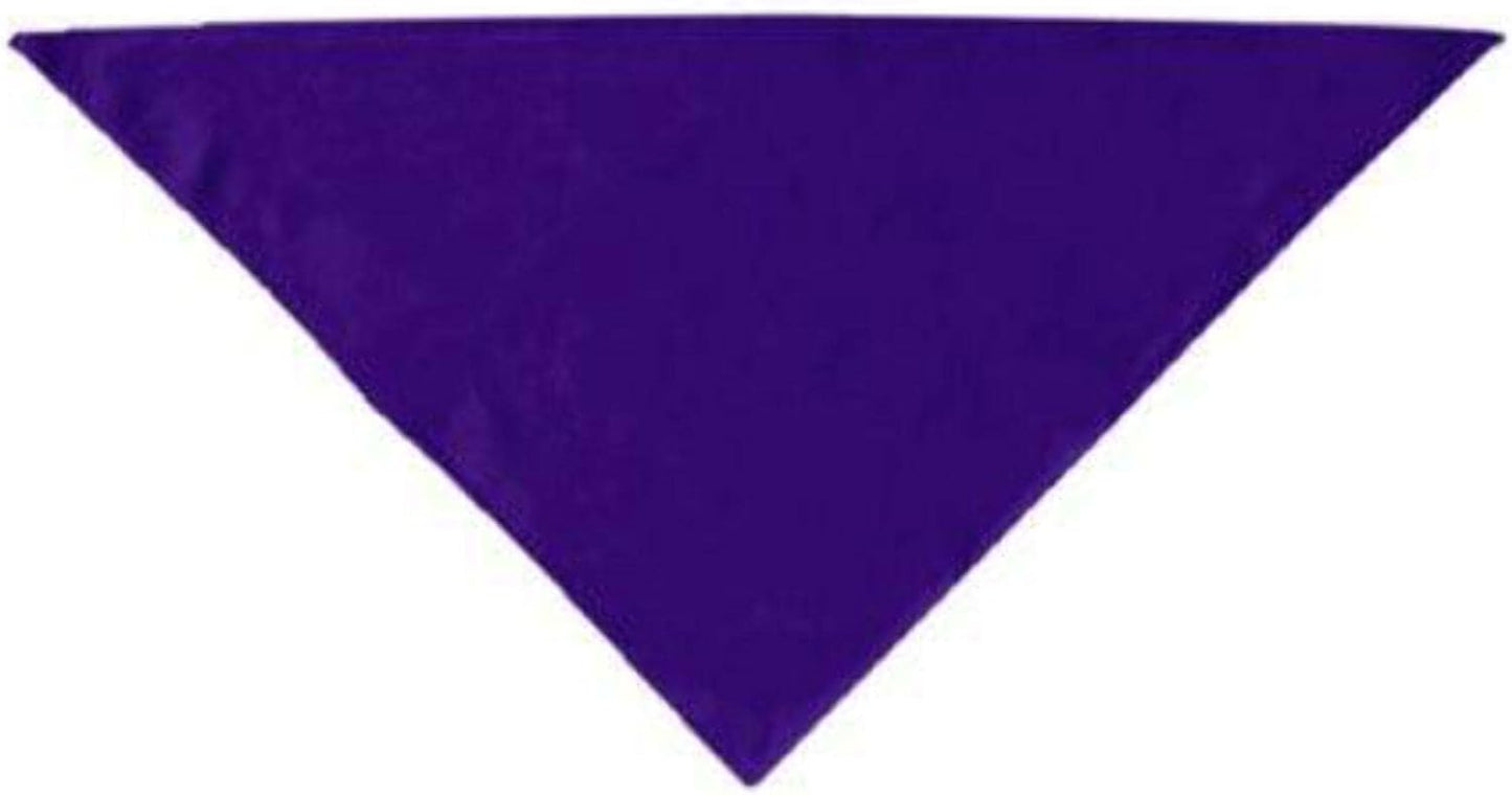 Mirage Pet Products Plain Bandana, Large, Cocoa