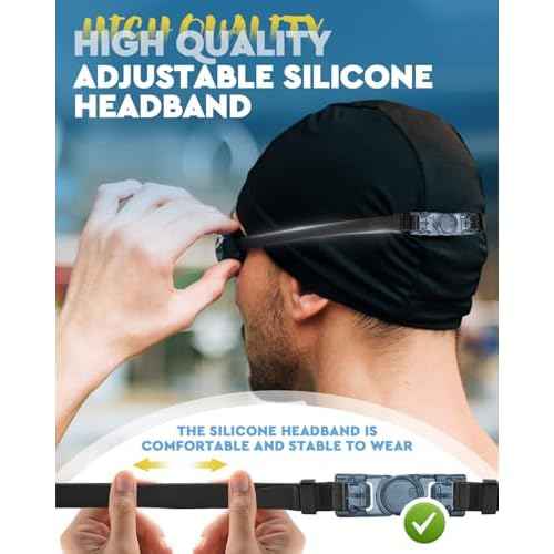 Swimming goggles, Anti Fog & UV Swim Goggles, Clear Pool Swim Goggles, Leak-proof Swimming Goggle for Adult Men Women