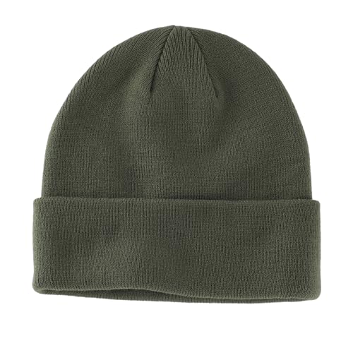 Home Prefer Mens Beanies Cuffed Knitted Winter Hat Watch Skull Cap Warm Beanie Hat for Men Women Unisex Gifts