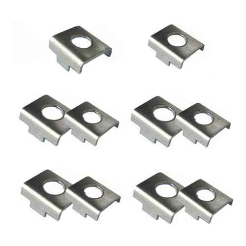 10 PCS Bicycle Training Wheel Positioning Piece£¬25mm/23mm Bike Side Wheel Locator Card, Bicycle Leg Brace Fastener, Auxiliary Wheel Support Gasket