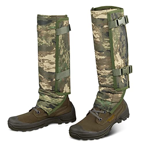 Waterproof Snake Gaiters for Hiking & Outdoor Protection - Adjustable, Bite Proof