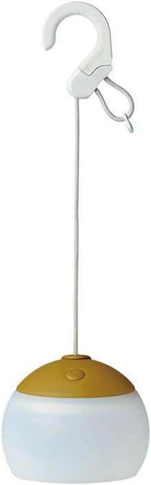 Snow Peak's Hozuki Lantern, Snow, ES-070WH, Made in Japan, Lifetime Product Guarantee, Lightweight, Compact for Camping or Backpacking, Camping Light, One Size