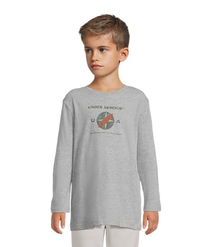 Boys' Long Sleeve Graphic T-Shirt - Outdoor Collection X-Large Ocean
