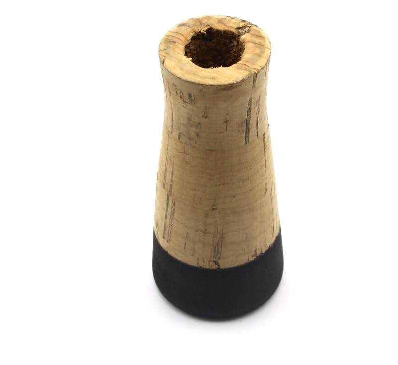 KTGCOZS Pack of 1 Composite Cork Grip Fishing Rod Handle Butt Section DIY for Pole Building Replacement or Repair Component Tackle