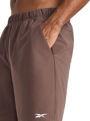 Reebok Men's Jumpstart 8-Inch Short - Large, Bracken - Lightweight Polyester