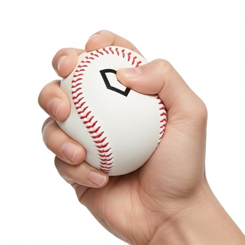 Hand-Stitched Soft Practice Baseball - Safe Indoor/Outdoor Training Ball - Kids, Youth & Adults - Variation 1