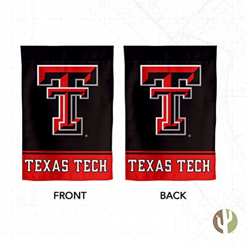 Texas Tech University Garden Flag - Double-Sided 3-Ply Outdoor Decor