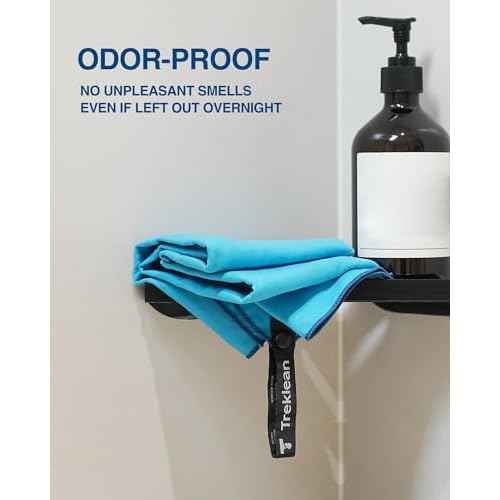 Quick Dry Towel for Body,35" x 18" Travel Towel Fast Drying Lightweight Camping Towel for Swimming,Gym,Yoga and Other Sports(Hawaiian Blue,1 Pack)
