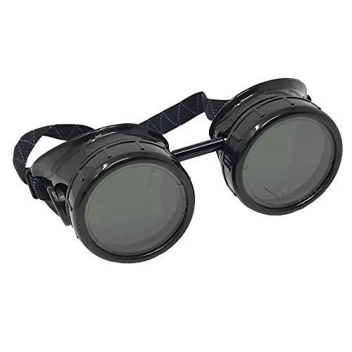 Steampunk Mad Scientist Goggles Rave Glasses Costume Eye Protection Goggles Welding Style