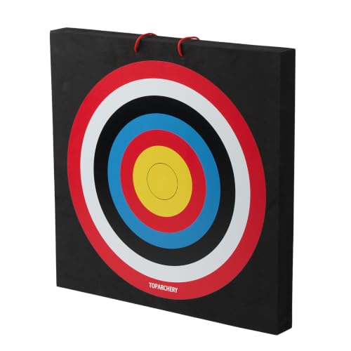 New Vision Foam Archery Target 20 Inch High-Density Block for Backyard & Knife Practice