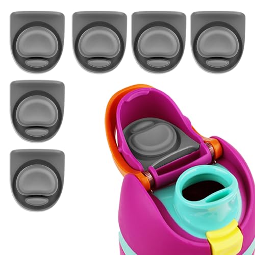 6 Pack Replacement Silicone Stopper for Owala FreeSip Water Bottles