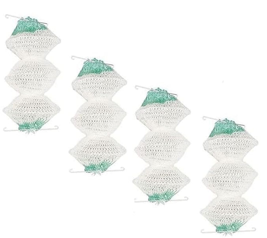 4 Pack White Lantern Mantles Bulk Accordion Shape 95 On Attractive design,Simplicty Fashionable Lantern Accessories,Lights and Lanterns