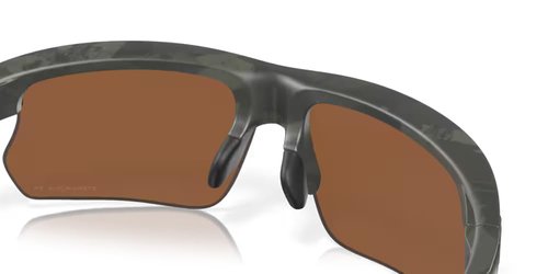 Oakley OO9400 Bisphaera Rectangular Sunglasses, Matte Carbon/Prizm Dark Golf, 68 mm