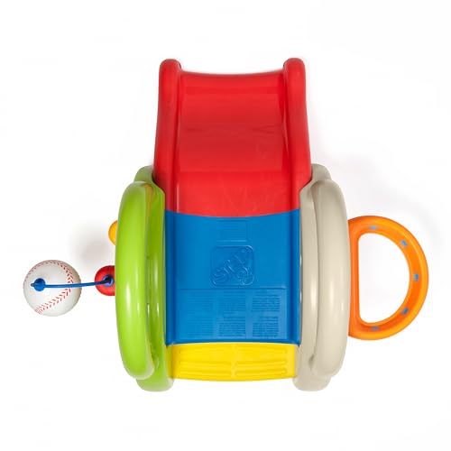 Step2 Sports-Tastic Activity Center, Toddler Sports Playset, Indoor/Outdoor Slide, Play Gym Includes Bat & Balls, Made of Durable Plastic, For Toddlers 1+ Years Old
