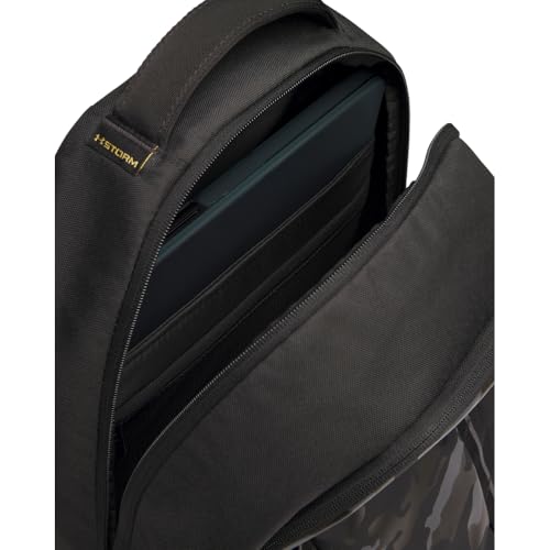 Under Armour Unisex No Weigh Lite Backpack Medium Black 001 OSFM - Water-Repellent, Lightweight, Laptop Compatible