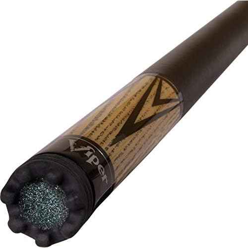 Viper by GLD Products Elemental 58" 2-Piece Billiard/Pool Cue, Natural Ash with Wood Grain, 20 Ounce (50-0853-20)