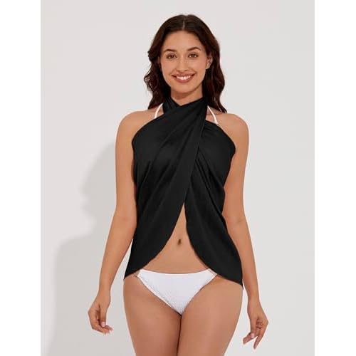 Women's Sarong Wraps Swim Skirt Cover Ups Bathing Suit Wrap Skirt Swimsuit Skirt Coverups for Swimwear