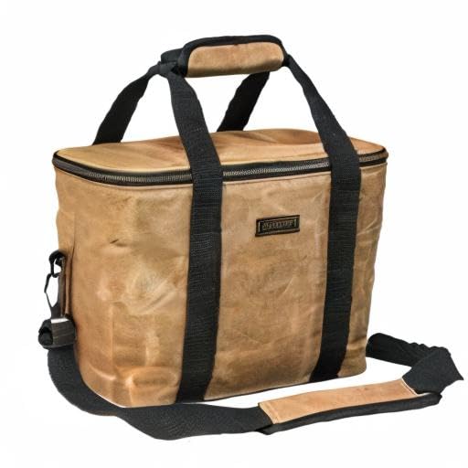 Readywares Waxed Canvas Insulated 18L Soft-Sided Cooler for Camping, Beach, Tailgailting, BBQ, Weekend Trips - Great as Lunch Cooler and Mens Lunch Bags for Work or Lunch Bag