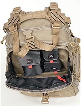 G.P.S. Tactical Range Backpack, Black, Large